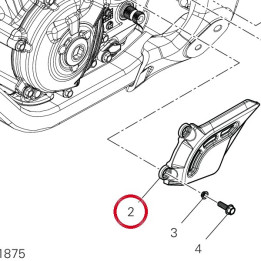 Couvercle pignon chaîne — réf. 4601S391A | Ducati Store