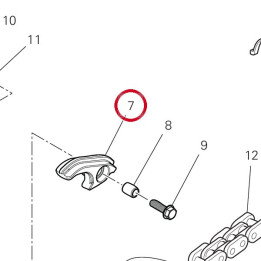 Glissiere 44713061A — réf. 44713061A | Ducati Store