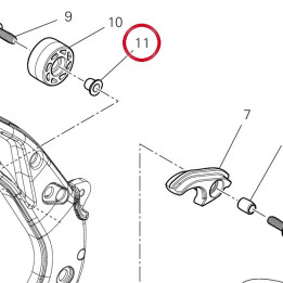 Entretoise 71614901AA — réf. 71614901AA | Ducati Store