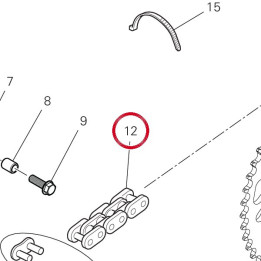 Chaine 67641841A — réf. 67641841A | Ducati Store
