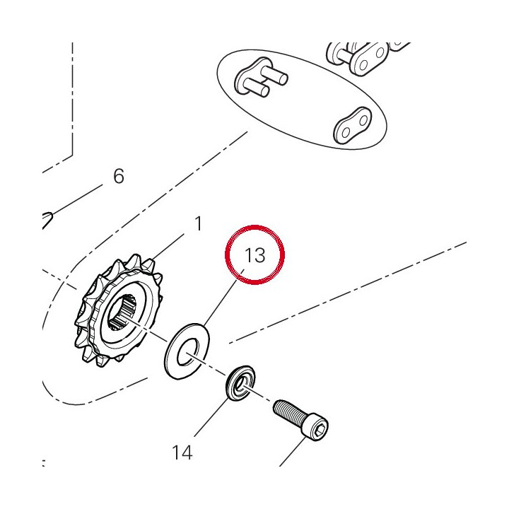 Belleville 79950371A — réf. 79950371A | Ducati Store