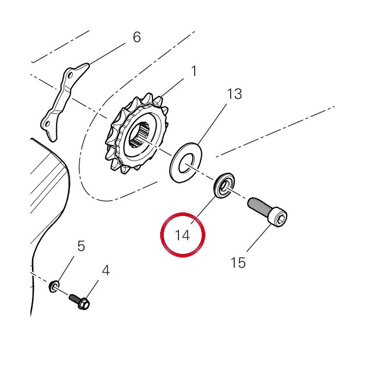 Entretoise 7131F511A — réf. 7131F511A | Ducati Store