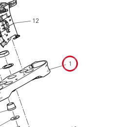 Tête de direction — réf. 34112281AA | Ducati Store