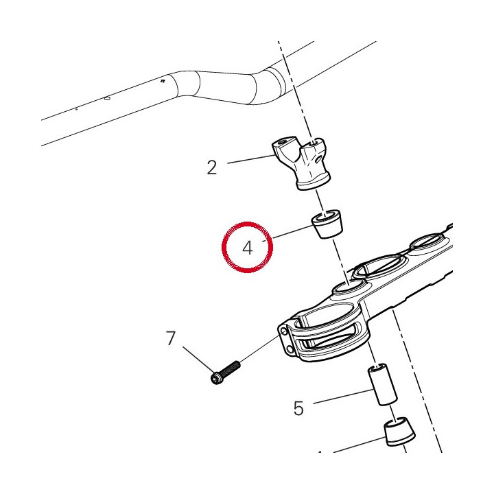 Antivibration 70011381B — réf. 70011381B | Ducati Store
