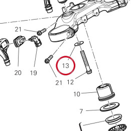 Rondelle 10,5X28X1.5 — réf. 85210491B | Ducati Store