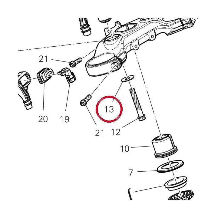 Rondelle 10,5X28X1.5 — réf. 85210491B | Ducati Store