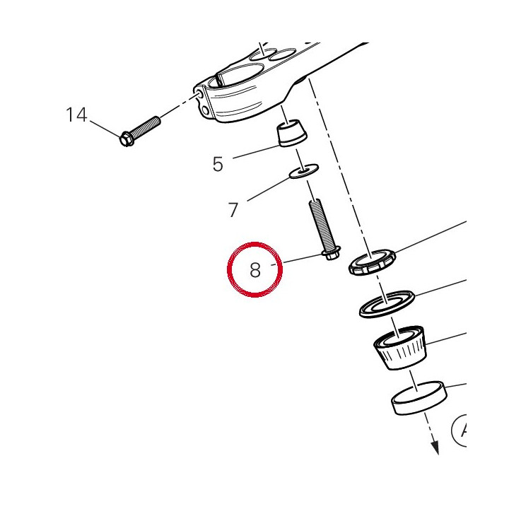 Vis special 7791D941AA — réf. 7791D941AA | Ducati Store