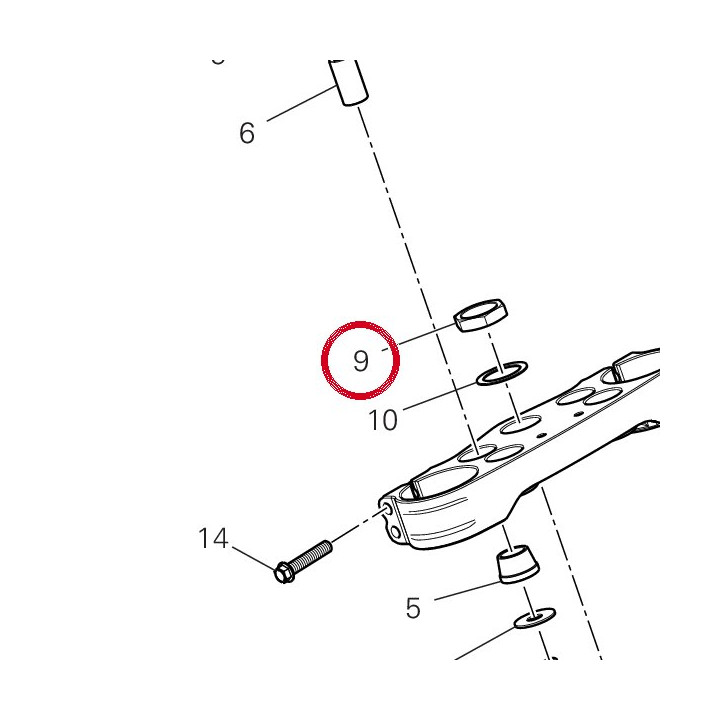 Ecrou 75012631AA — réf. 75012631AA | Ducati Store