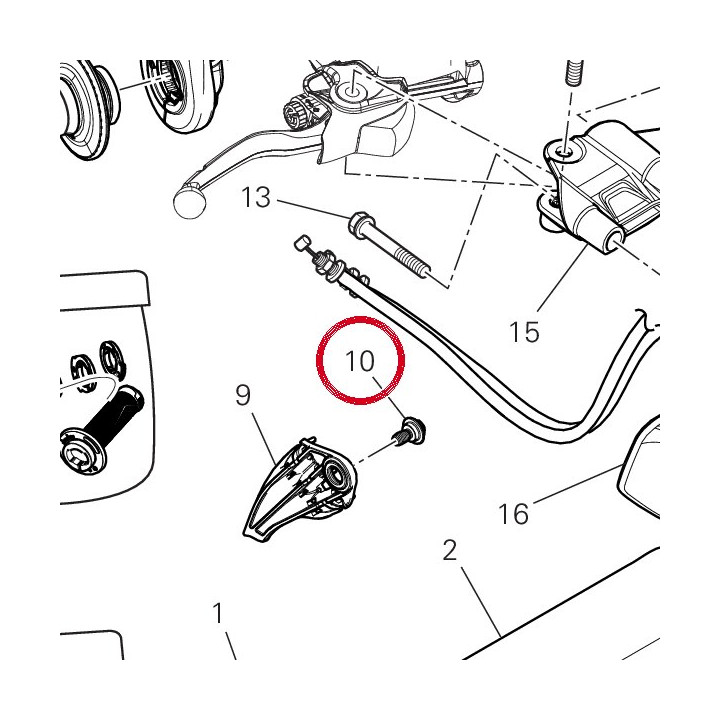 Vis special 7791E132AA — réf. 7791E132AA | Ducati Store