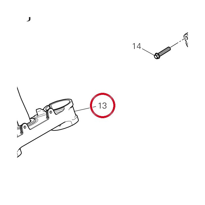 Base di sterzo 34221501AA — réf. 34221501AA | Ducati Store
