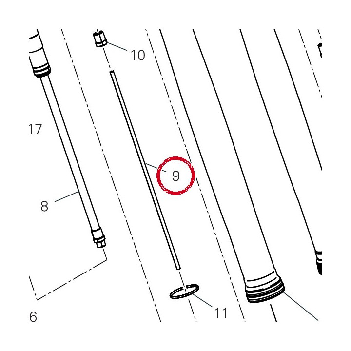 Tige 34915511A — réf. 34915511A | Ducati Store