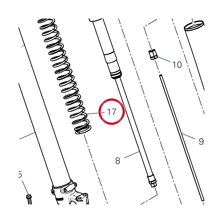 Ressort 34923991A — réf. 34923991A | Ducati Store