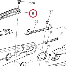 Glissiere 44713052A — réf. 44713052A | Ducati Store