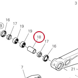 Entretoise 7131E931A — réf. 7131E931A | Ducati Store