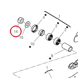 Ecrou 74941551A — réf. 74941551A | Ducati Store