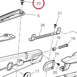 Vis tbei M6X15 77914401B — réf. 77914401B | Ducati Store