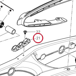 Guide tuyau 75812042A — réf. 75812042A | Ducati Store