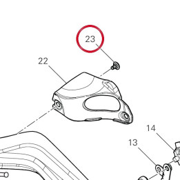 Vis M5X9 77211251B — réf. 77211251B | Ducati Store