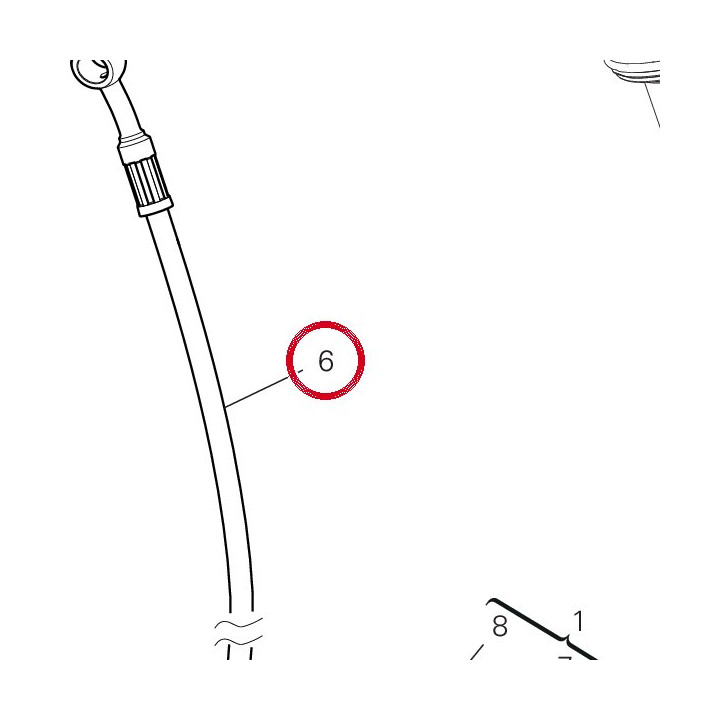 Tuyau 61812281A — réf. 61812281A | Ducati Store