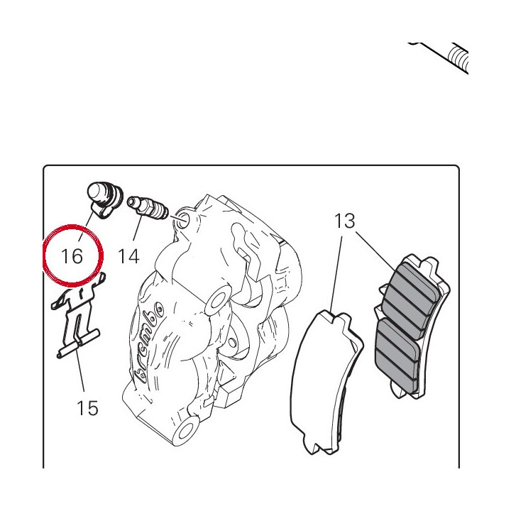 Pare-Poussiere 61240052A — réf. 61240052A | Ducati Store