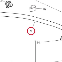 Tuyau 61912321A — réf. 61912321A | Ducati Store