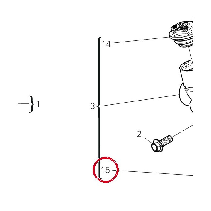 Pare poussiere 62641451A — réf. 62641451A | Ducati Store