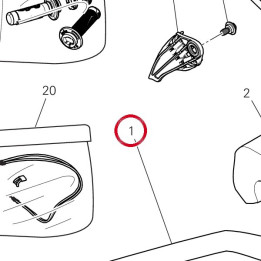 Guidon 36016561AA — réf. 36016561AA | Ducati Store