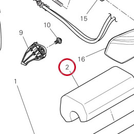 Protège des coups 4601S361A — réf. 4601S361A | Ducati Store