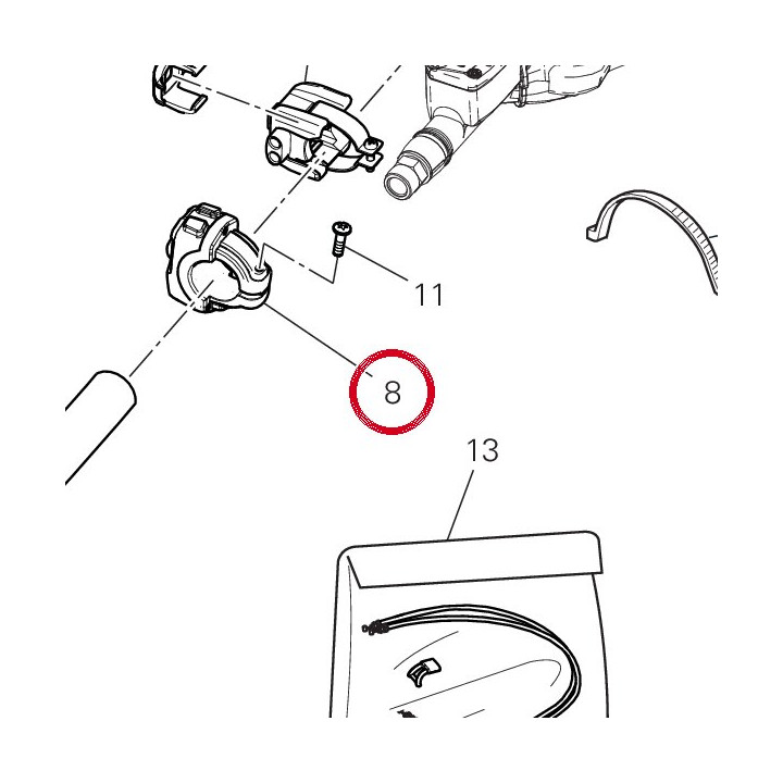 Sélecteur de carte 65110641D — réf. 65110641D | Ducati Store
