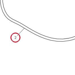 Tuyau embrayage 63211281A — réf. 63211281A | Ducati Store