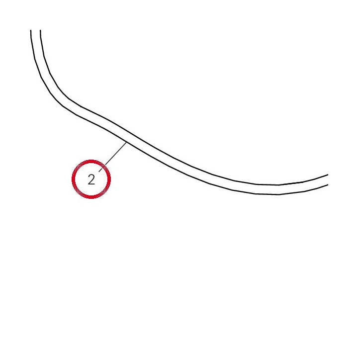 Tuyau embrayage 63211281A — réf. 63211281A | Ducati Store