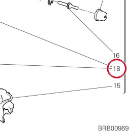 Levier embrayage 63140721A — réf. 63140721A | Ducati Store