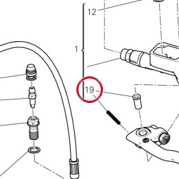 Guide de ressort de pompe — réf. 63140771A | Ducati Store
