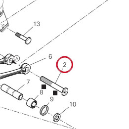 Vis tirant 7791D861BA — réf. 7791D861BA | Ducati Store