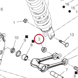 Ecrou 74841161A — réf. 74841161A | Ducati Store