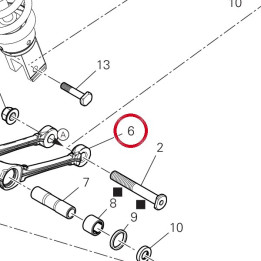 Tirant 37212381AA — réf. 37212381AA | Ducati Store