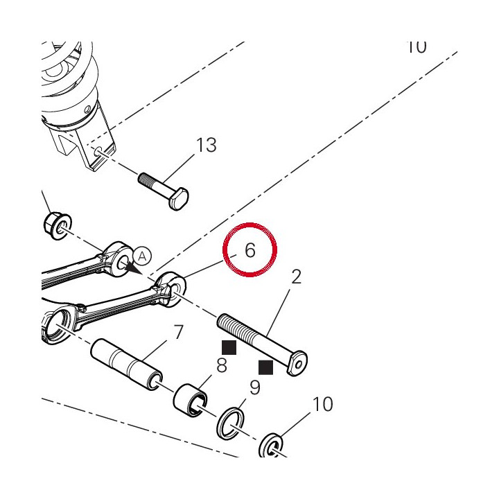 Tirant 37212381AA — réf. 37212381AA | Ducati Store