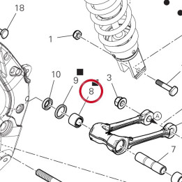 Roulement à rouleaux — réf. 70141051A | Ducati Store