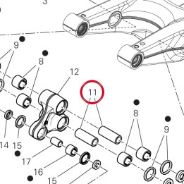 Entretoise interne — réf. 7131F851A | Ducati Store