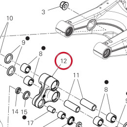 Culbuteur 37212371AA — réf. 37212371AA | Ducati Store
