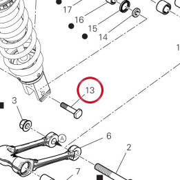 Vis inférieur 7791D853AA — réf. 7791D853AA | Ducati Store