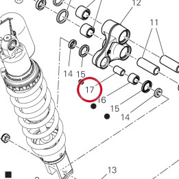 Entretoise interne 7131F871A — réf. 7131F871A | Ducati Store