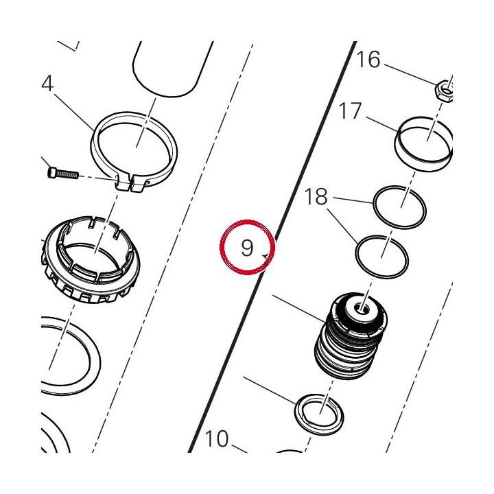 Tige D'Amortisseur 36640701A — réf. 36640701A | Ducati Store