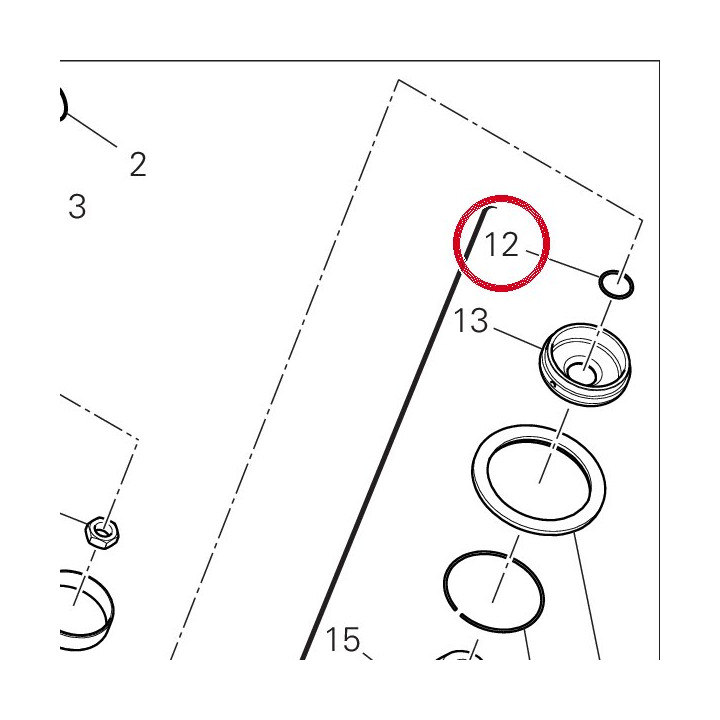 Joint 36640801A — réf. 36640801A | Ducati Store