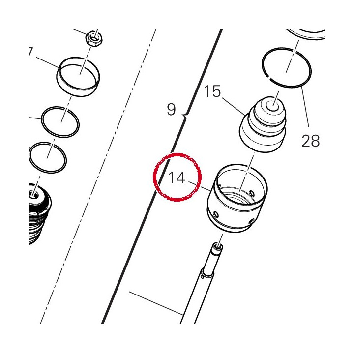 Spg seat stopper — réf. 36640821A | Ducati Store