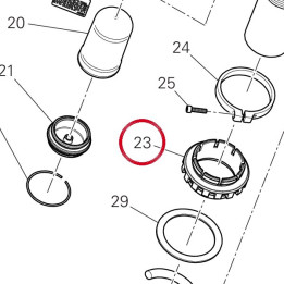 Écrou réglage ressort — réf. 36640881A | Ducati Store