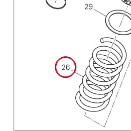 Ressort amortisseur arrière — réf. 34924001A | Ducati Store