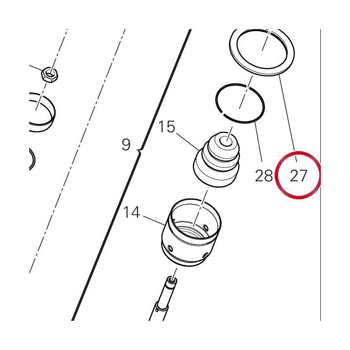 Siège du ressort 36640911A — réf. 36640911A | Ducati Store