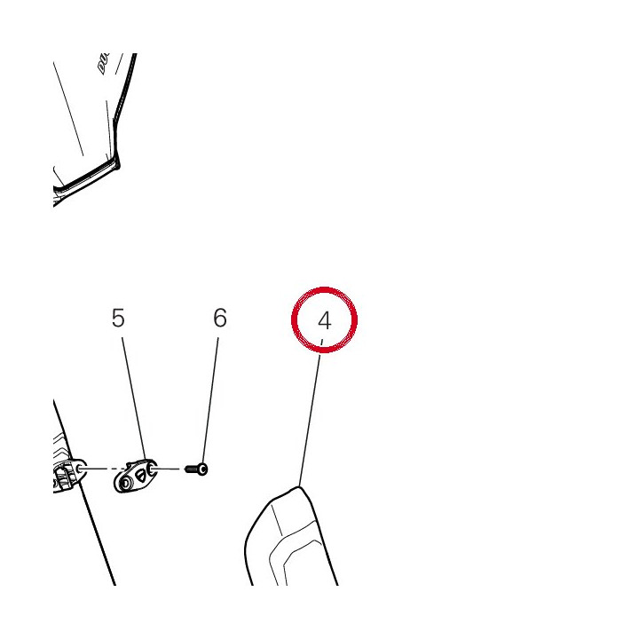 Protecteur de bras droit — réf. 4601S351BA | Ducati Store