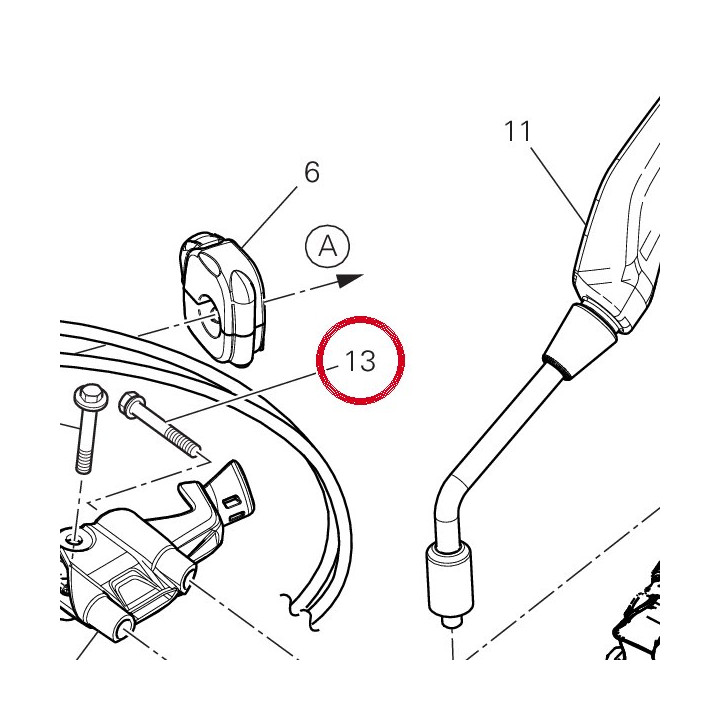 Vis 77450191A — réf. 77450191A | Ducati Store